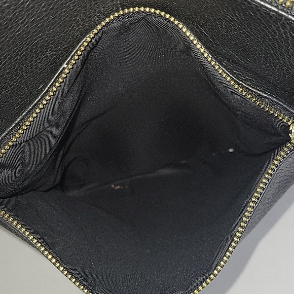 Unicai Firenze Black Pebble Leather Backpack Bag